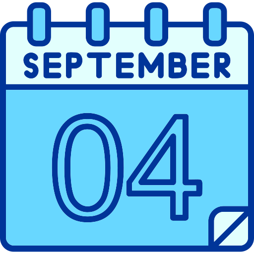 septiembre icono gratis