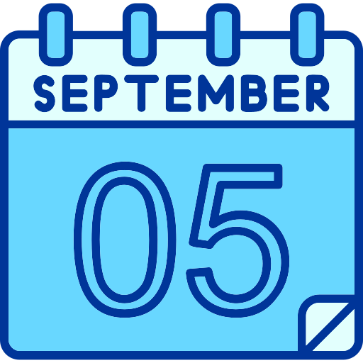 septiembre icono gratis