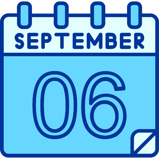 septiembre icono gratis