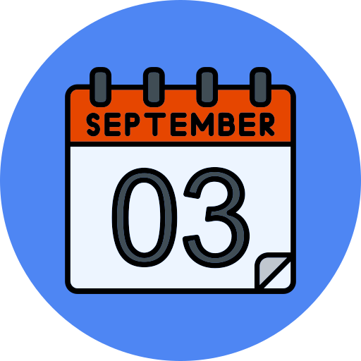 septiembre icono gratis