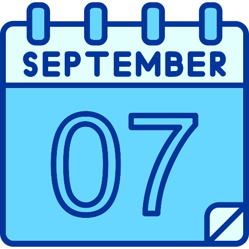 septiembre icono gratis