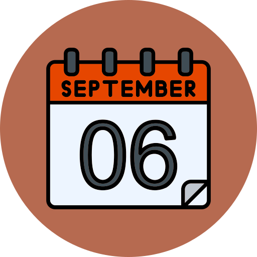 septiembre icono gratis