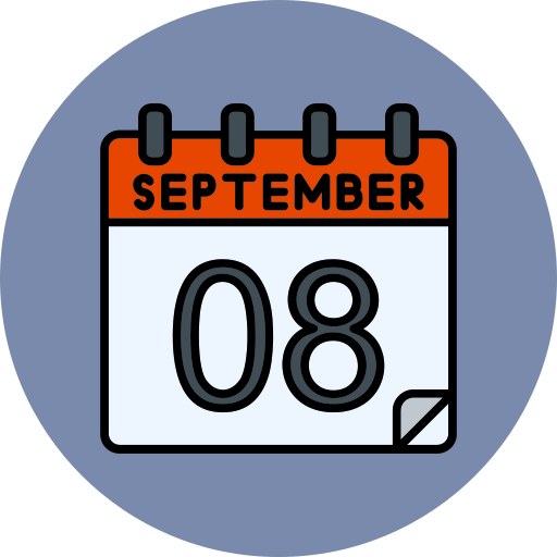 septiembre icono gratis