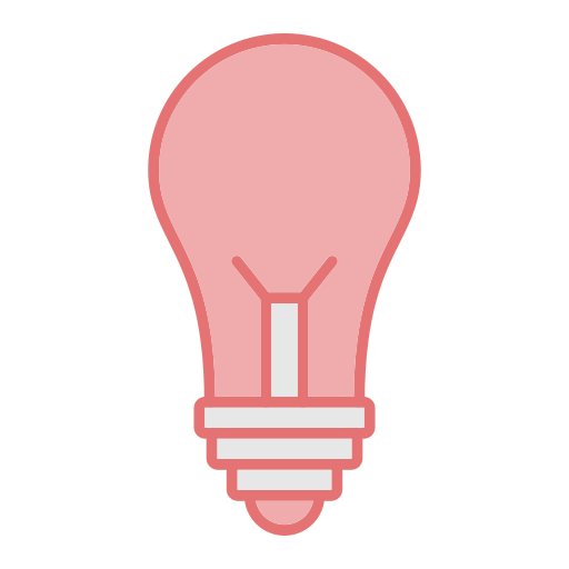 Light bulb free icon