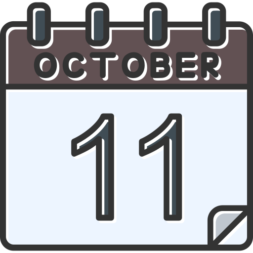 octubre icono gratis