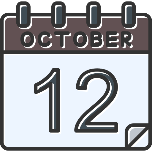 octubre icono gratis