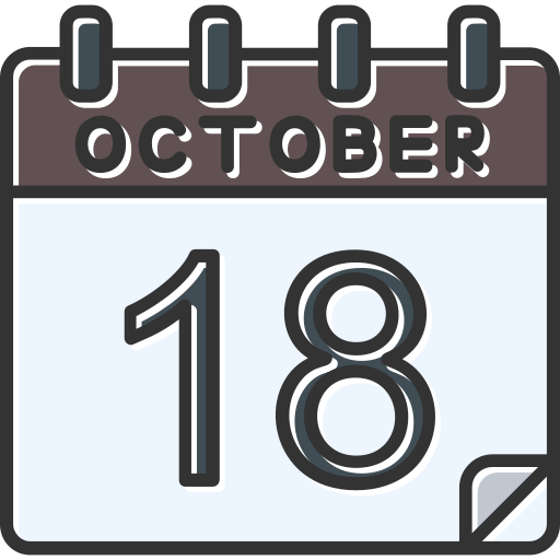 octubre icono gratis