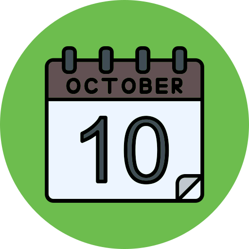 octubre icono gratis