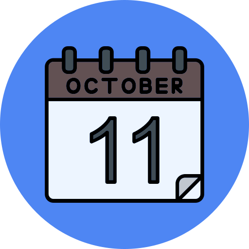 octubre icono gratis