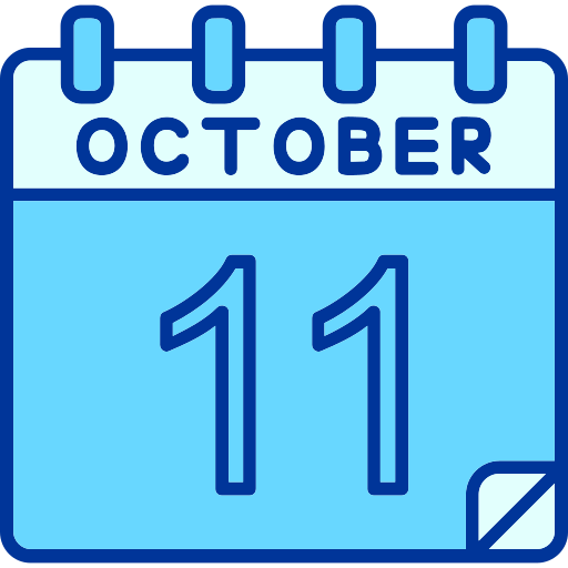 octubre icono gratis