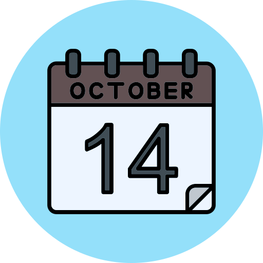 octubre icono gratis