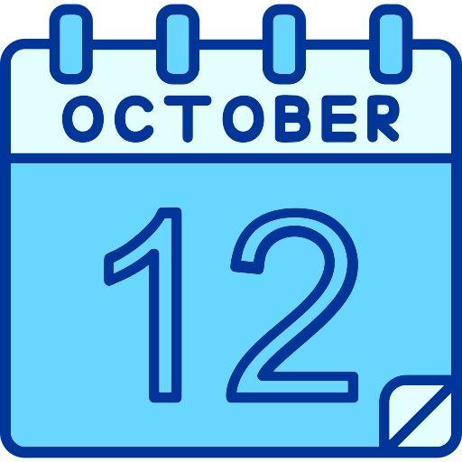 octubre icono gratis