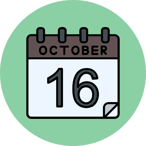 octubre icono gratis