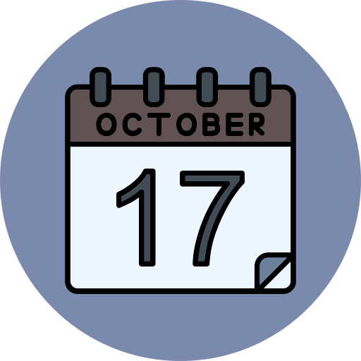 octubre icono gratis