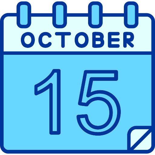 octubre icono gratis