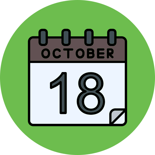 octubre icono gratis