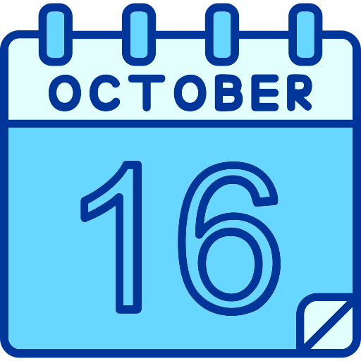 octubre icono gratis