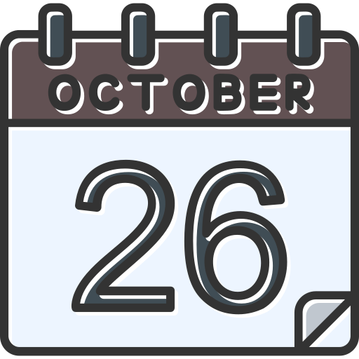 octubre icono gratis