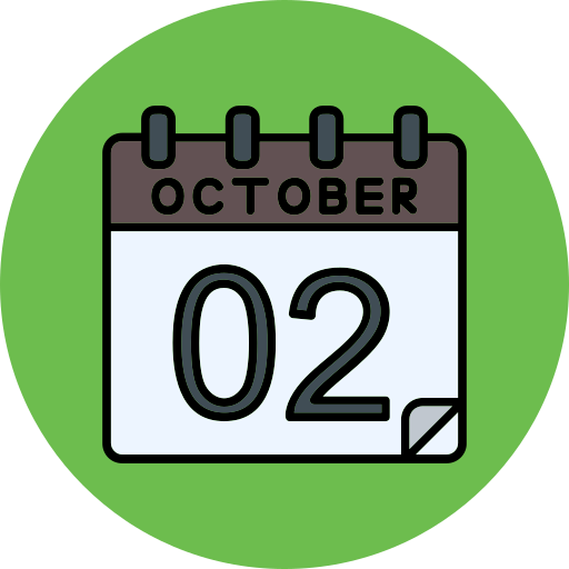 octobre Icône gratuit octobre Icône gratuit
