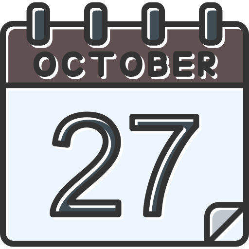 octubre icono gratis