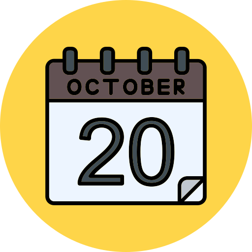 octubre icono gratis