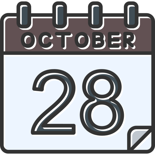 octubre icono gratis