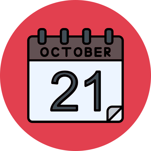 octubre icono gratis