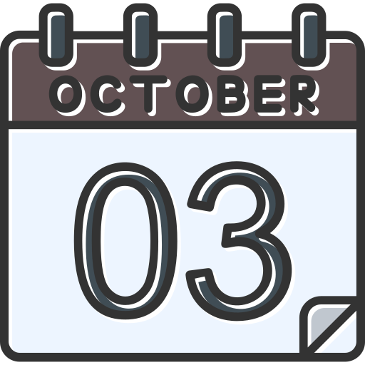 octubre icono gratis