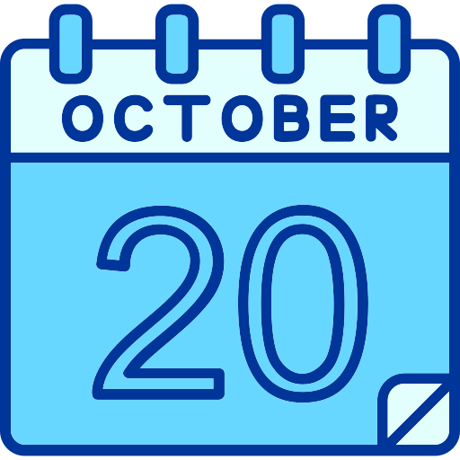 octubre icono gratis