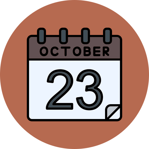 octubre icono gratis