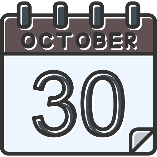 octubre icono gratis