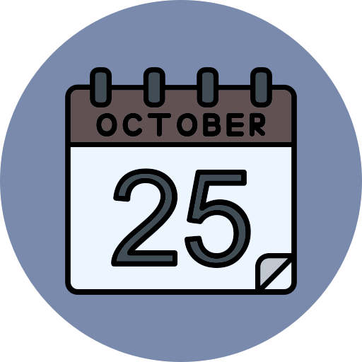 octubre icono gratis