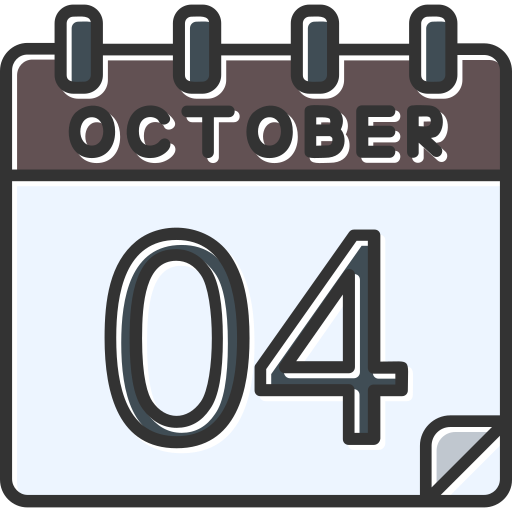 octubre icono gratis