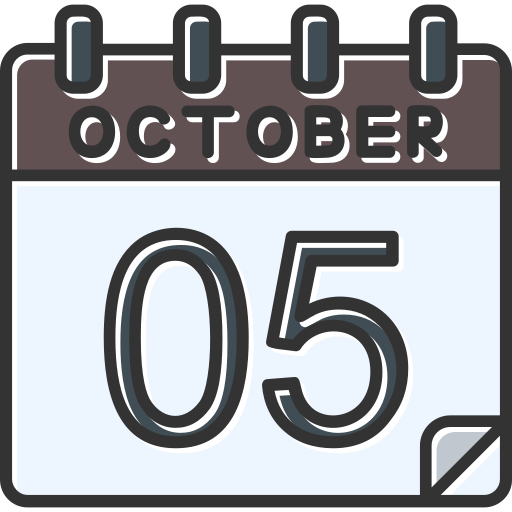 octubre icono gratis