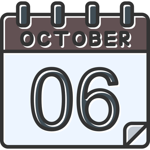 octubre icono gratis