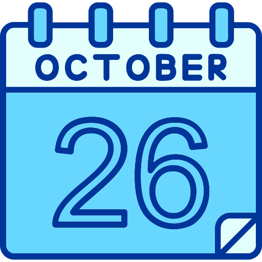 octubre icono gratis