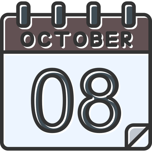 octubre icono gratis