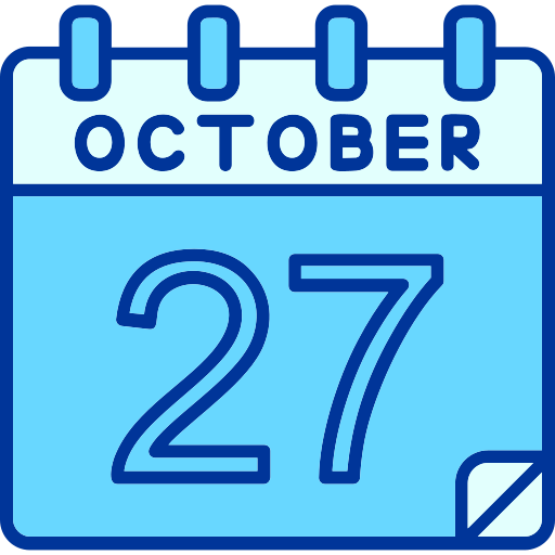 octubre icono gratis