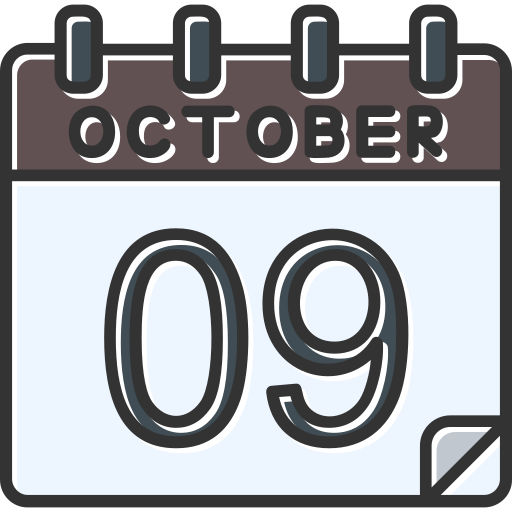 octubre icono gratis