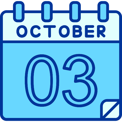 octubre icono gratis