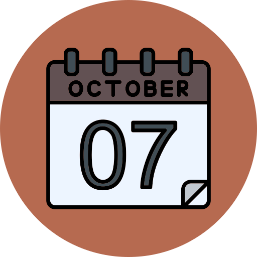 octubre icono gratis