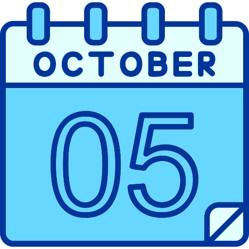 octubre icono gratis