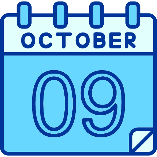 octubre icono gratis