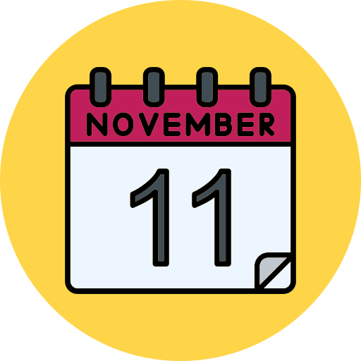 ноябрь бесплатно иконка