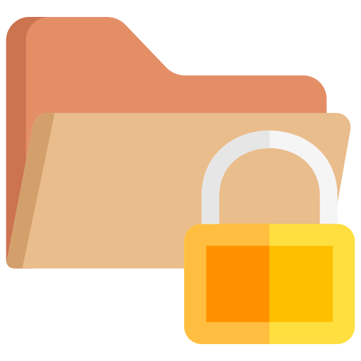 protección de datos icono gratis