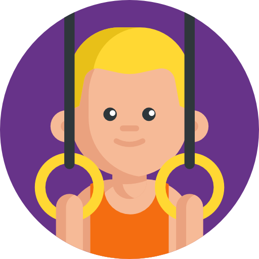 gimnasta icono gratis