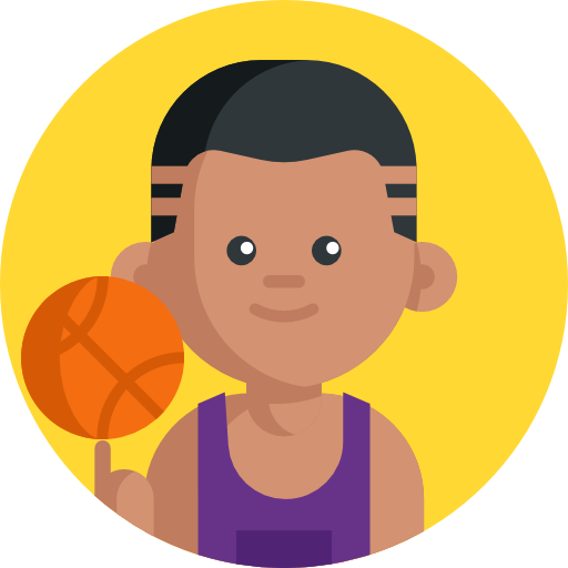 jugador de baloncesto icono gratis