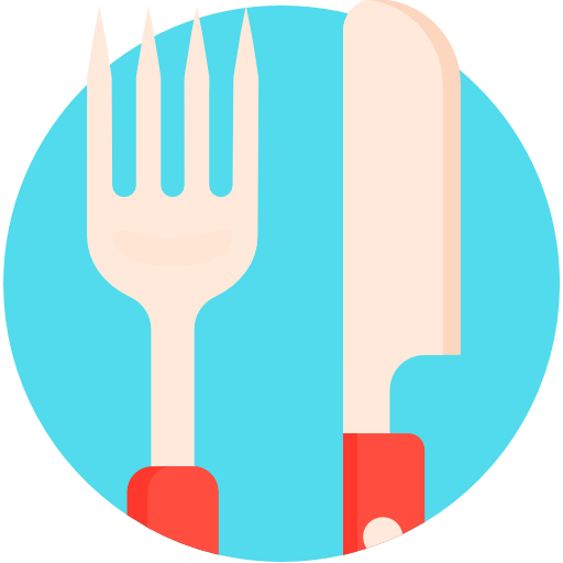 Столовые приборы бесплатно иконка