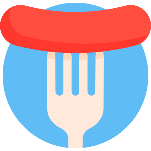 소시지 무료 아이콘