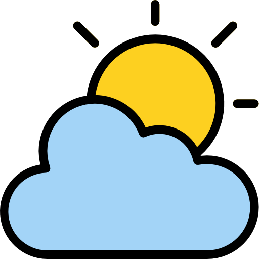 Cloudy free icon
